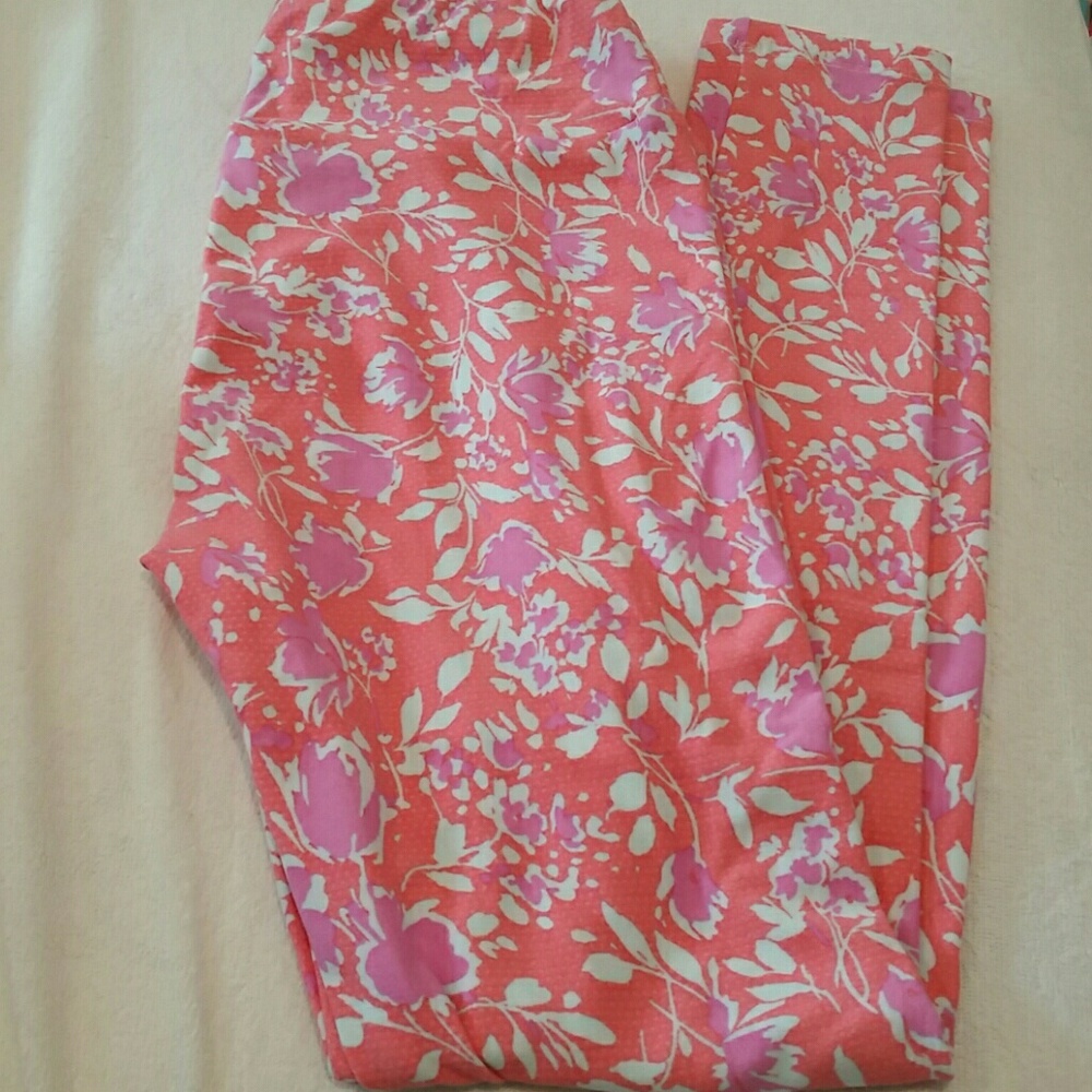 Floral Lularoe Leggings